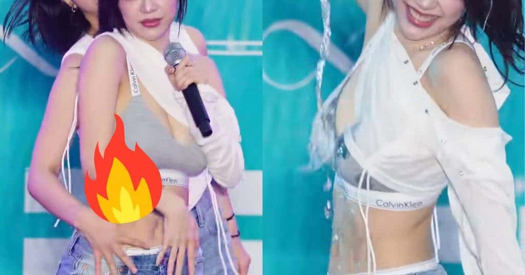 Ex-idolo do cignature rouba a cena com performance sensual no WATERBOMB