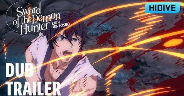 Por Que o Dublagem em Inglês de Sword of the Demon Hunter Vai Agitar os Otakus