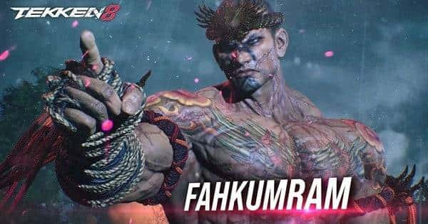 Fahkumram Retorna em Tekken 8: O Gigante Thai Chega com Tudo em Julho