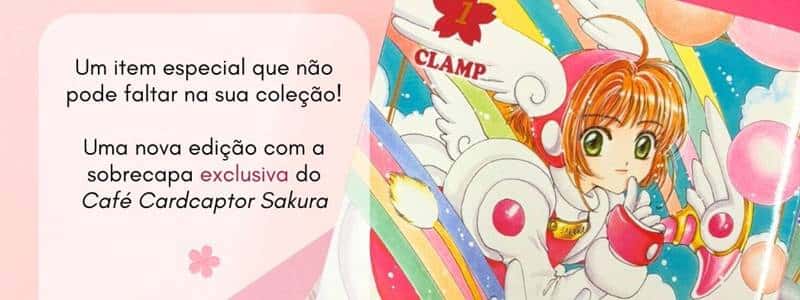 JBC relança Cardcaptor Sakura com edição exclusiva para café temático