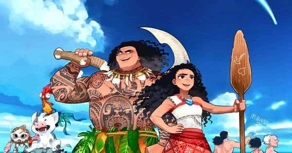 Como Kazue Katō Transforma Moana em um Personagem de Blue Exorcist
